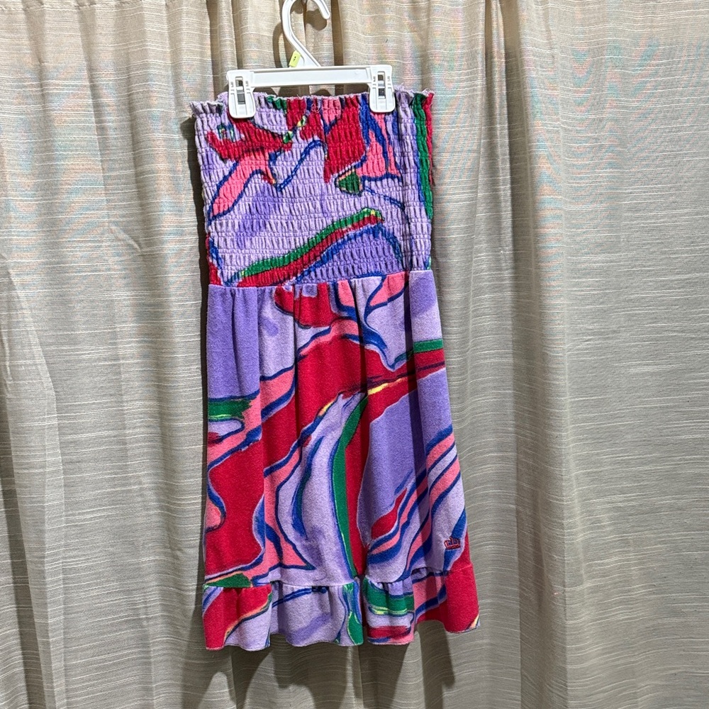 Juicy Couture Multicolor Abstract Mini Dress